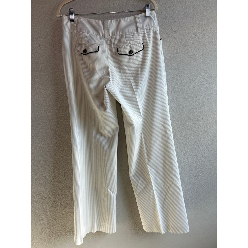 White House Black Market | Pinstripe Trouser Pant | 6R - Picture 11 of 15